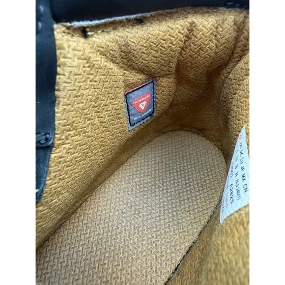 Junior's Timberland Premium 6 IN Waterproof Boot Black Nubuck Size 6 - Picture 8 of 11